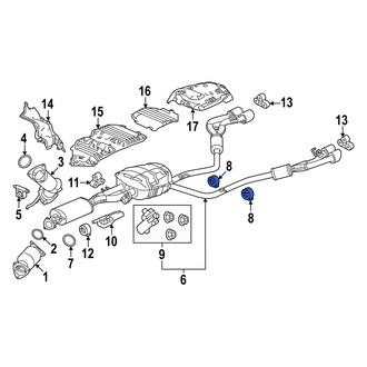 Acura OE - Exhaust System Hanger