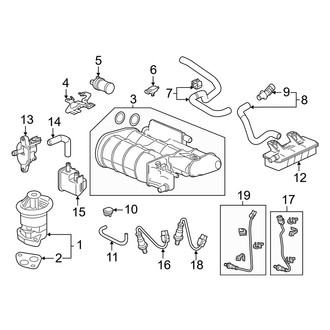 Acura OE - Emission System - Emission Components