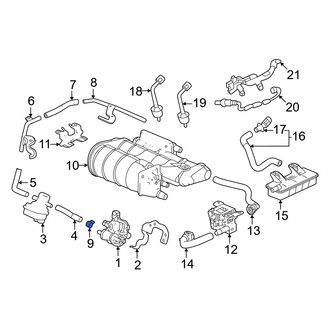 Acura OE - Evaporative Emissions System Line Clamp