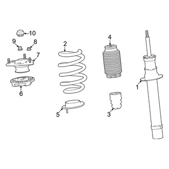 Acura OE - Front Suspension - Shocks & Components