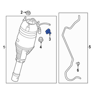 Acura OE - Suspension Shock Absorber Clip