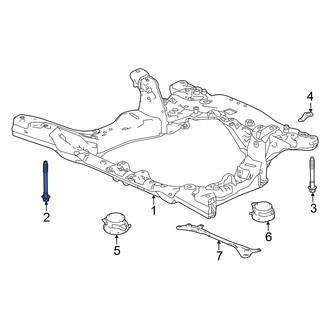 Acura OE - Front Suspension Crossmember Bolt