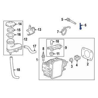 Acura OE - Power Brake Booster Cotter Pin