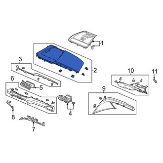 Acura OE - Right Instrument Panel Pad
