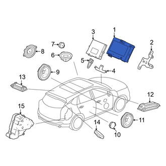Acura OE - Radio Control Unit