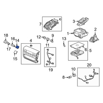 Acura OE - Rear 12 Volt Accessory Power Outlet