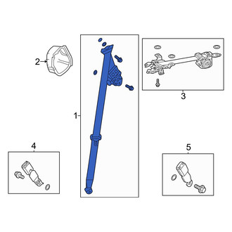 Acura OE - Center Left Seat Belt Lap and Shoulder Belt