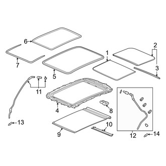 Acura OE - Roof - Sunroof