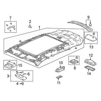 Acura OE - Roof - Interior Trim