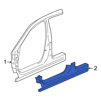 Acura OE - Left Rocker Panel