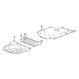 Acura OE - Pillars, Rocker & Floor - Exterior Trim