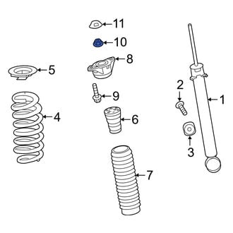Acura OE - Suspension Shock Absorber Nut