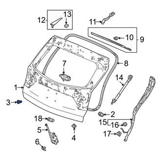 Acura OE - Liftgate Grommet