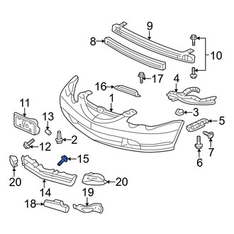 Acura OE - Grille Screw
