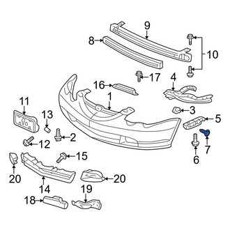 Acura OE - Front Bumper Cover Screw