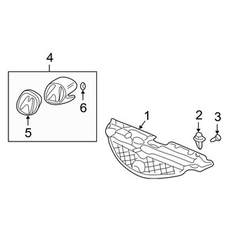 Acura OE - Grille & Components
