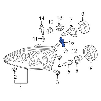 Acura OE - Front Turn Signal Light Socket