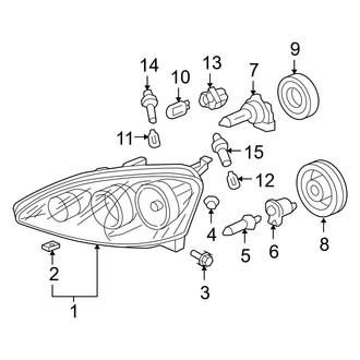 Acura OE - Front Lamps - Fog Lamps
