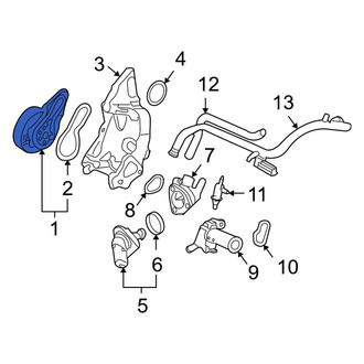 Acura OE - Engine Water Pump