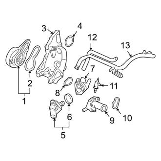 Acura OE - Cooling - Water Pump