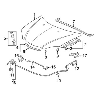 Acura OE - Hood & Components