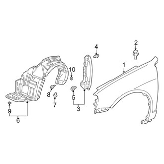 Acura OE - Fender & Components