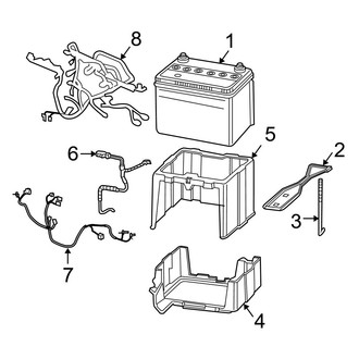 Acura OE - Electrical - Battery