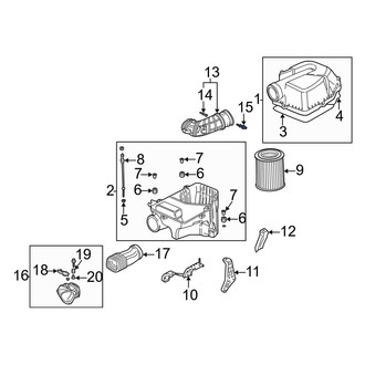 Acura OE - Air Charge Temperature Sensor