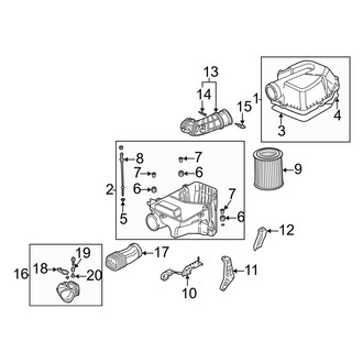Acura OE - Engine / Transaxle - Air Intake