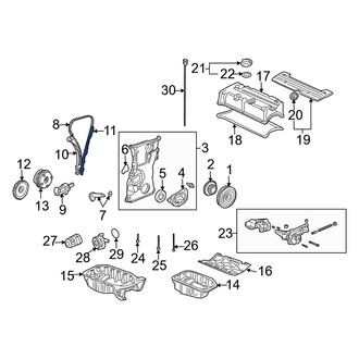 Acura OE - Upper Engine Timing Chain Guide