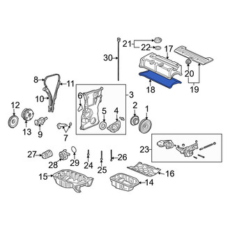 Acura OE - Engine Valve Cover Gasket