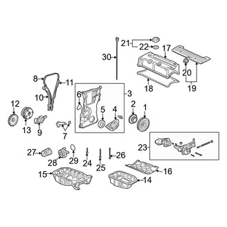 Acura OE - Engine / Transaxle - Engine Parts