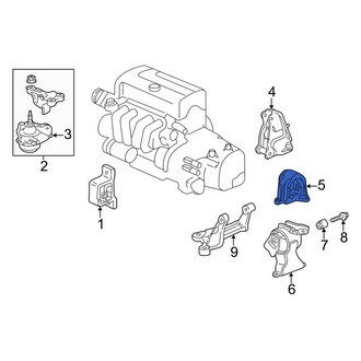 Acura OE - Automatic Transmission Mount