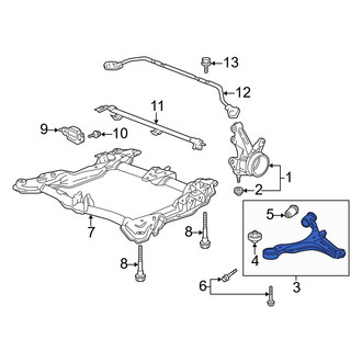 Acura OE - Front Left Suspension Control Arm