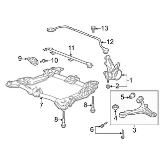 Acura OE - Front Suspension - Suspension Components