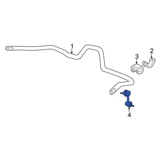 Acura OE - Front Left Suspension Stabilizer Bar Link