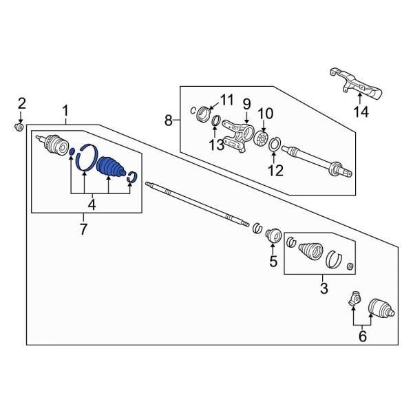 CV Joint Boot