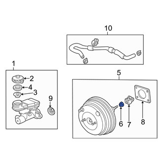 Acura OE - Alternator Nut