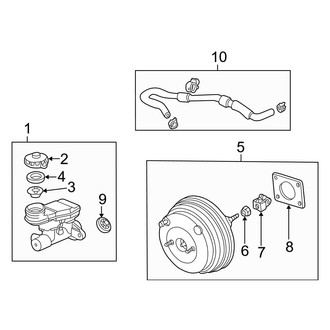 Acura OE - Cowl - Components on Dash Panel