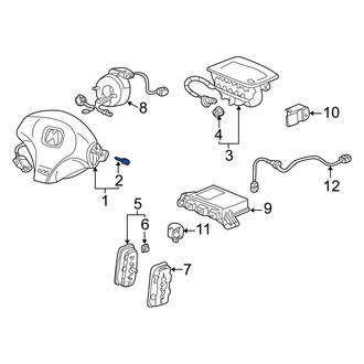 Acura OE - Steering Wheel Air Bag Bolt