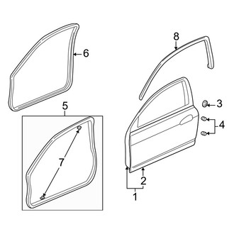 Acura OE - Door & Components