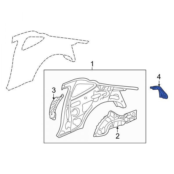 Quarter Panel Reinforcement