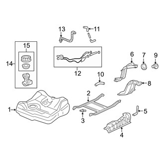 Acura OE - Fuel System Components