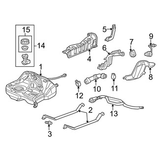 Acura OE - Fuel System Components