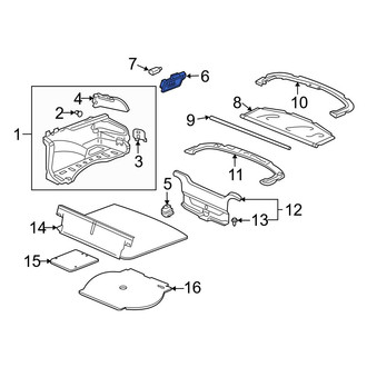 Acura OE - Rear Courtesy Light