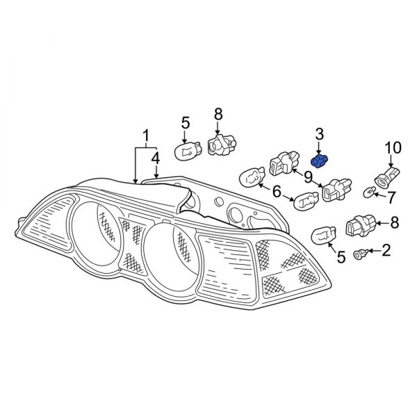 Tail Light Grommet