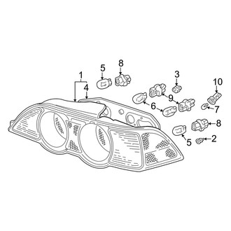 Acura OE - Rear Lamps - Tail Lamps