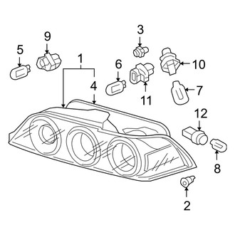Acura OE - Rear Lamps - Tail Lamps