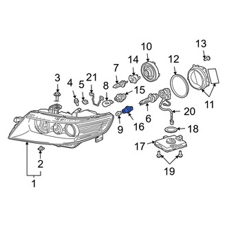 Acura OE - Front Side Marker Light Socket