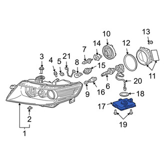 Acura OE - Front Headlight Control Module